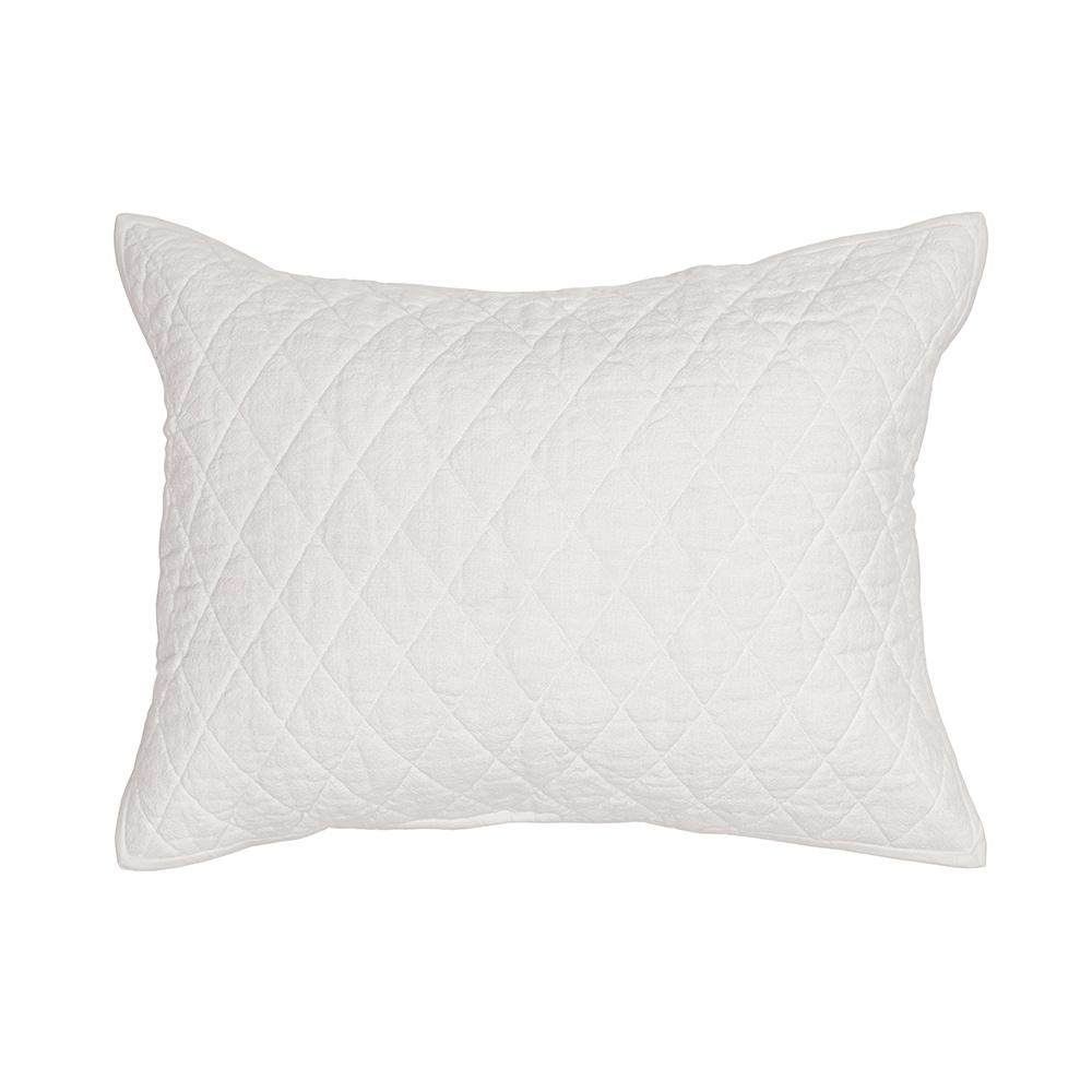 Villa by Classic Home - Lana 100% Cotton Standard Sham in Ivory - V150729 veiw 1
