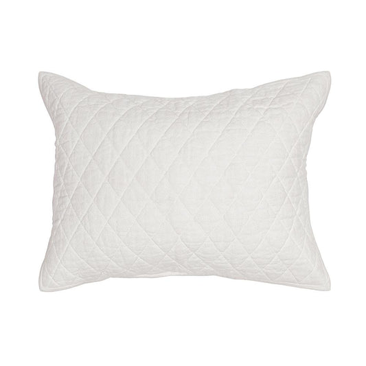 Villa by Classic Home - Lana 100% Cotton Standard Sham in Ivory - V150729 veiw 1