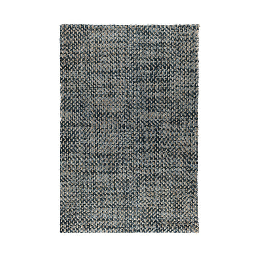 Villa by Classic Home - Larabee 5x8 Handspun Jute Fabric Area Rug - Indigo - 30040464 view 1