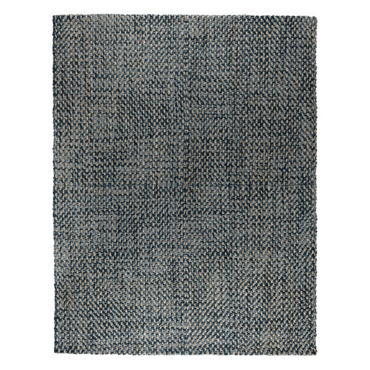 Villa by Classic Home - Larabee 8x10 Handspun Jute Fabric Area Rug - Indigo - 30040465 view 1