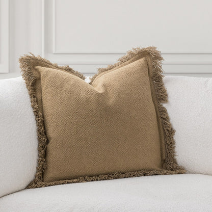 Villa by Classic Home - Lauren 22x22 Throw Pillow - Brown - V340012 view 3