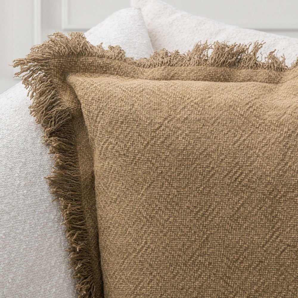 Villa by Classic Home - Lauren 22x22 Throw Pillow - Brown - V340012 view 4