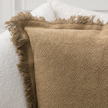 Villa by Classic Home - Lauren 22x22 Throw Pillow - Brown - V340012 view 4