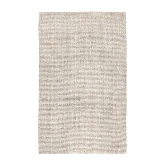 Villa by Classic Home - Lisbon 2x3 Handwoven Jute Blend Sustainable Accent Rug - Ivory - 30091290 view 1