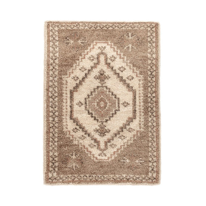 Villa by Classic Home - Luxor 2x3 Handknotted Wool Blend Accent Rug - Dessert Brown - 30092070 view 1