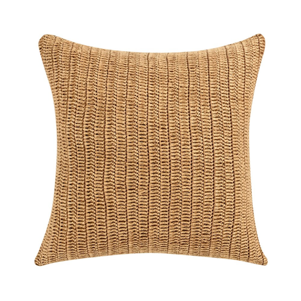 Villa by Classic Home - Macie Belgian Linen Throw Pillow - Yellow - V230019 view 1