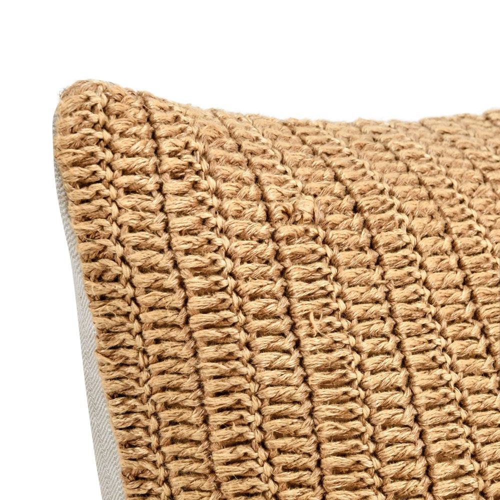 Villa by Classic Home - Macie Belgian Linen Throw Pillow - Yellow - V230019 view 5