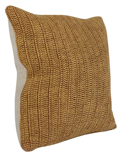 Villa by Classic Home - Macie Belgian Linen Throw Pillow - Yellow - V230019 view 6