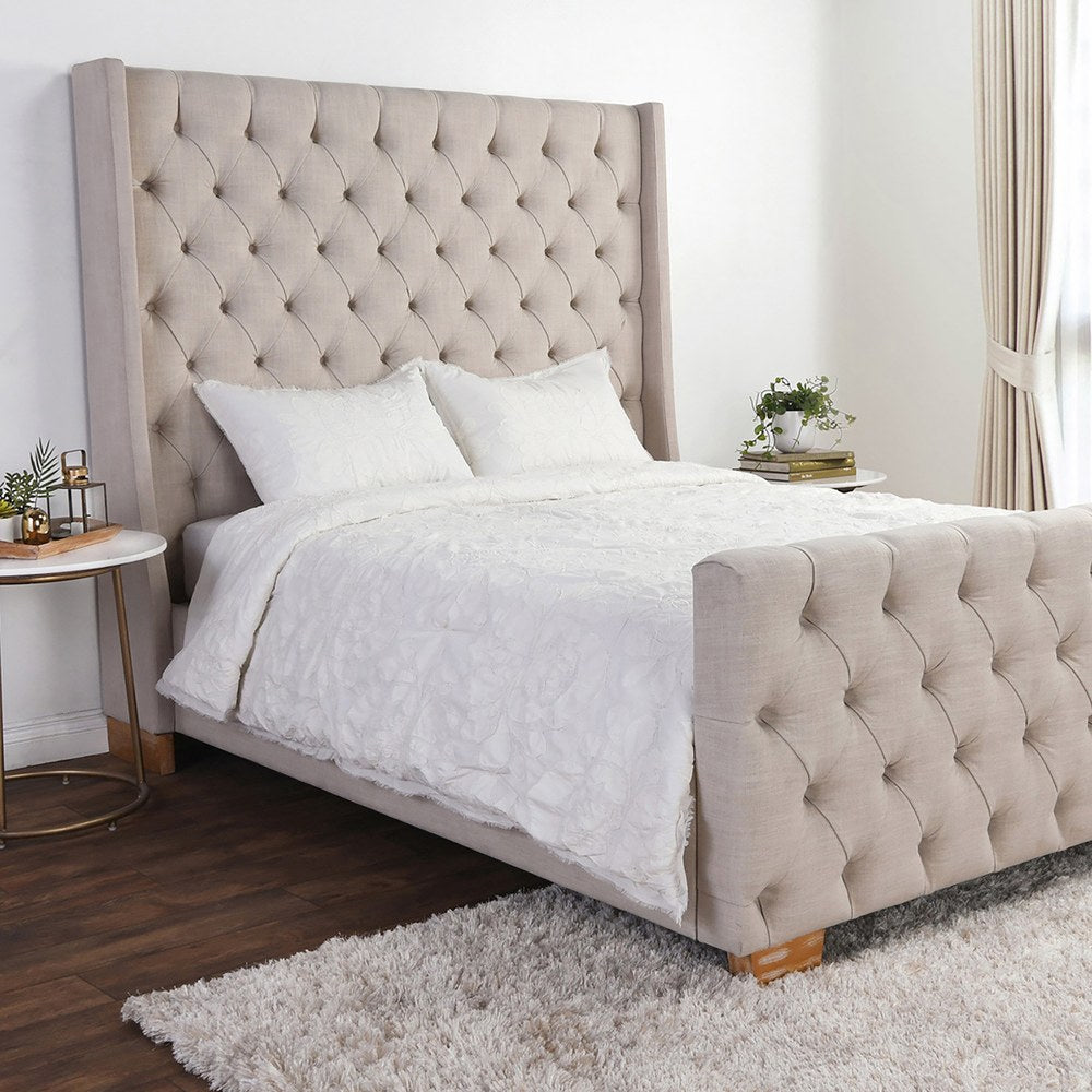 Villa by Classic Home - Matira Queen Comforter - White - SS10465 view 1