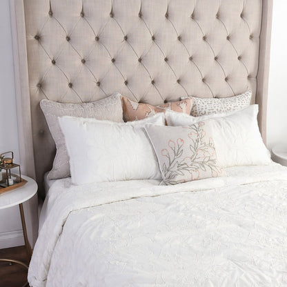 Villa by Classic Home - Matira Standard Sham - White - SS10467 view 2