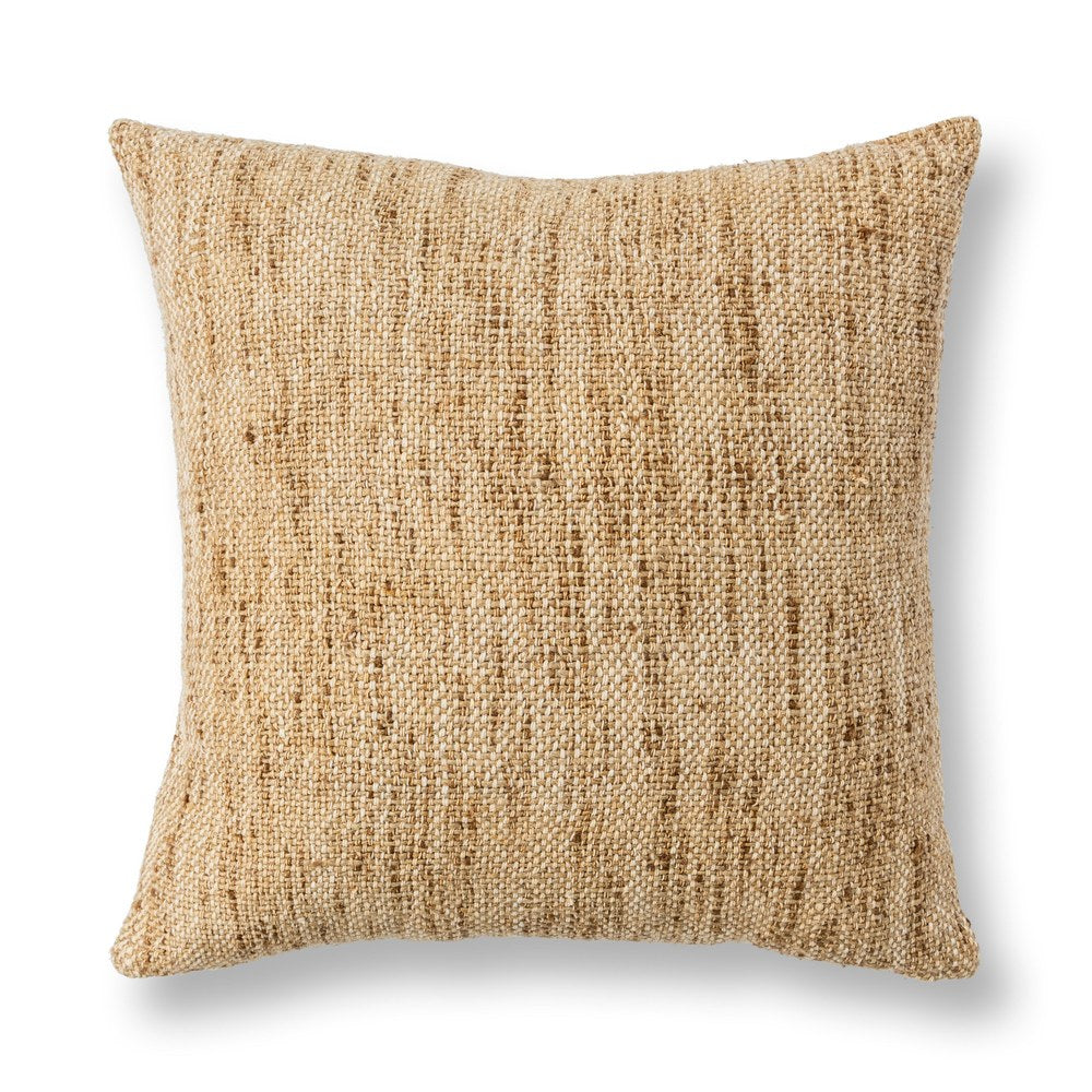 Villa by Classic Home - Mecca 22x22 Throw Pillow - Beige - V340002 view 1