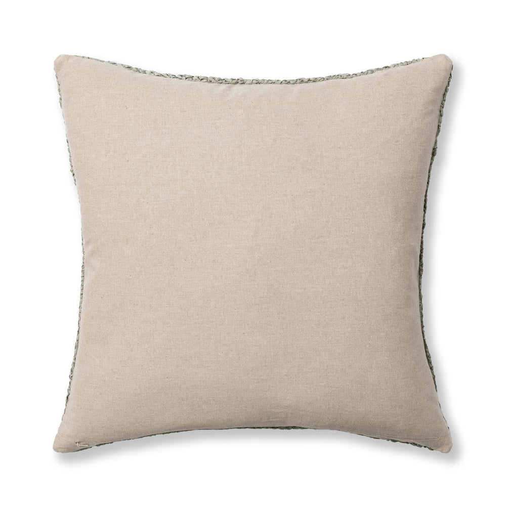 Villa by Classic Home - Merritt Raffia River Sage 22x22 Throw Pillow - Green - V340036 view 2