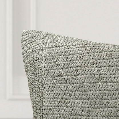 Villa by Classic Home - Merritt Raffia River Sage 22x22 Throw Pillow - Green - V340036 view 4