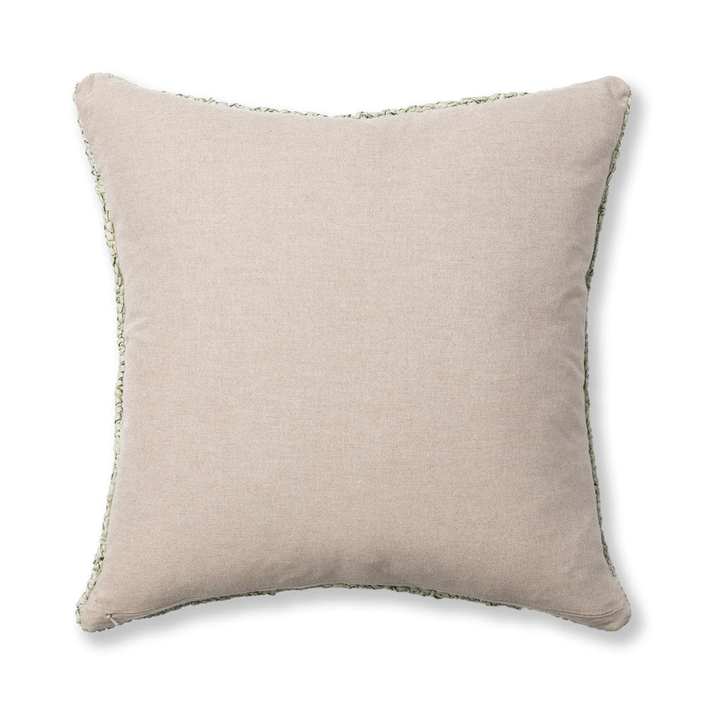 Villa by Classic Home - Merritt Raffia Willow Green 22x22 Throw Pillow - V340038 view 2