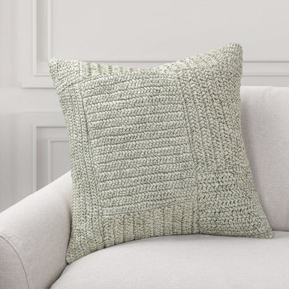 Villa by Classic Home - Merritt Raffia Willow Green 22x22 Throw Pillow - V340038 view 3