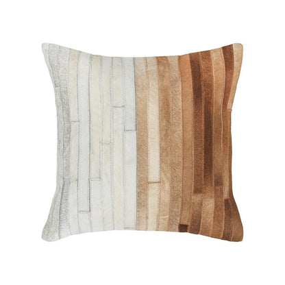 Villa by Classic Home - Meru 20x20 Hair on Hide Throw Pillow - Natural - V300045 veiw 1