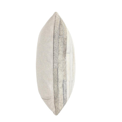 Villa by Classic Home - Meru 20x20 Hair on Hide Throw Pillow - Natural - V300045 veiw 3