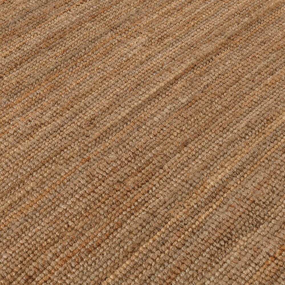 Villa by Classic Home - Mini Boucle 2x3 Handwoven Jute Accent Rug - Natural - 30088210 view 4