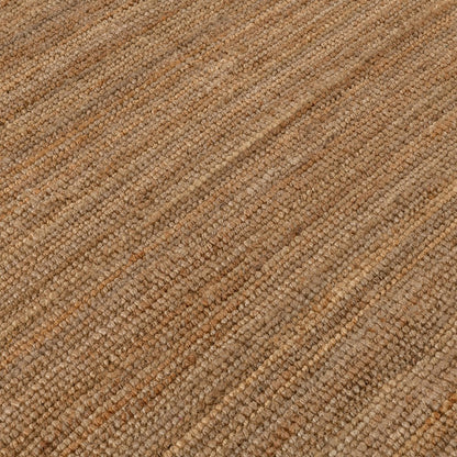 Villa by Classic Home - Mini Boucle 8x10 Handwoven Jute Area Rug - Natural - 30088215 view 4