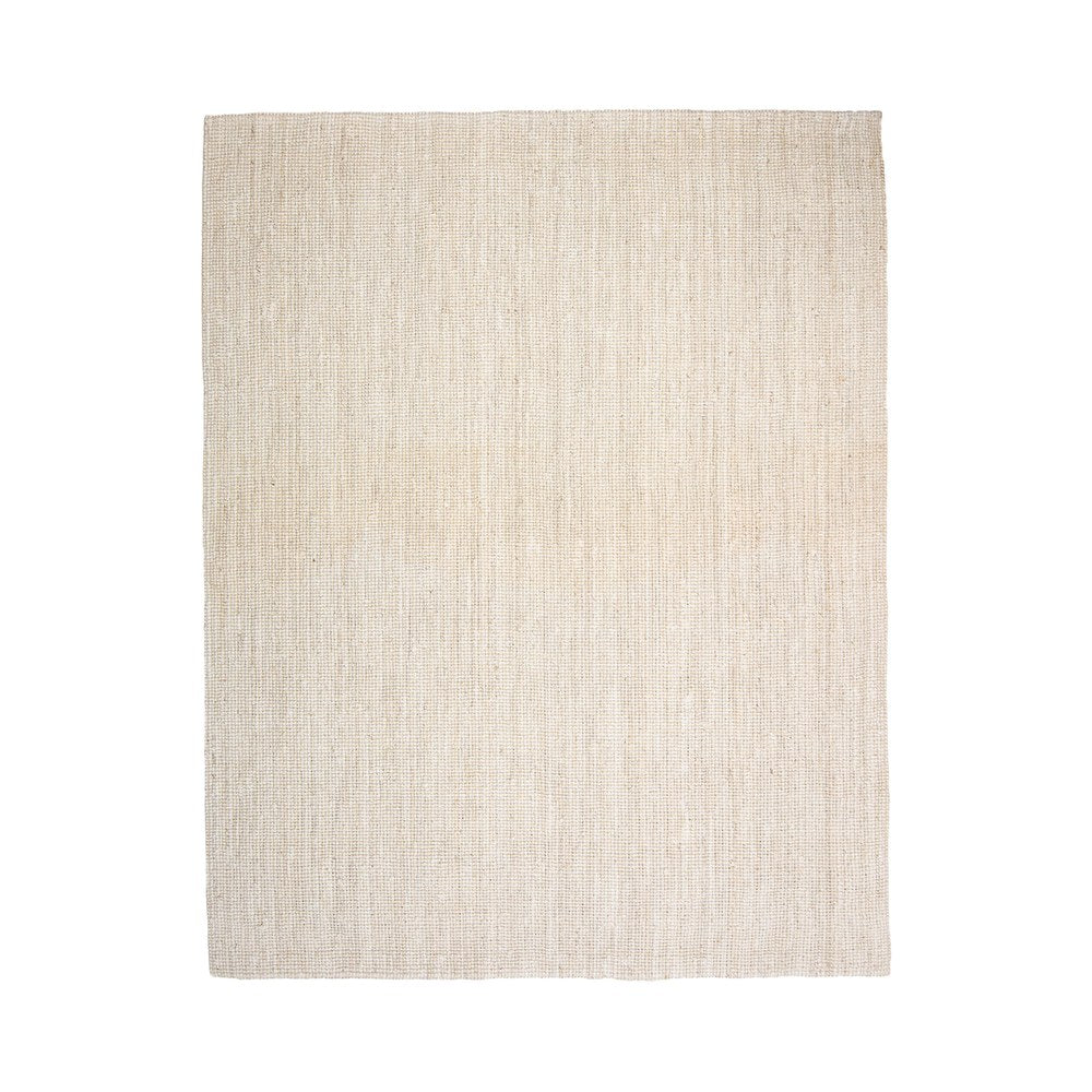 Villa by Classic Home - Mini Boucle 9x12 Handwoven Jute Area Rug - Ivory - 30088226 view 1