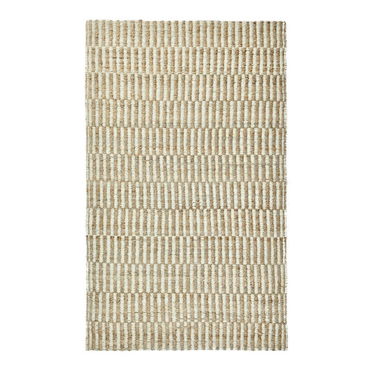 Villa by Classic Home - Monterey 2x3 Jute Handwoven Sustainable Accent Area Rug - Ivory - 30091750 view 1