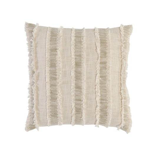 Villa by Classic Home - Nenna 22in Throw Pillow, Beige - 22W - Beige - V220054 veiw 1