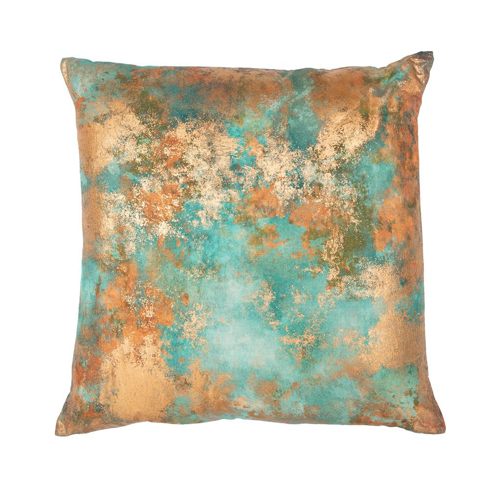Villa by Classic Home - Onara 22x22 Linen Blend Fabric Throw Pillow - Multicolor - V310035 veiw 1