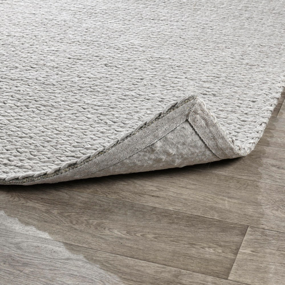 Villa by Classic Home - Oxnard 2x3 Handwoven Accent Rug - Gray - 30091580 view 3
