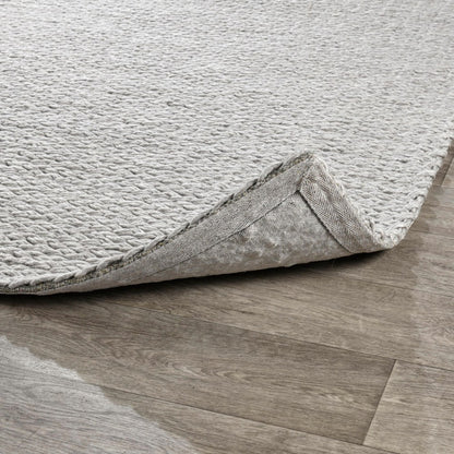 Villa by Classic Home - Oxnard 2x3 Handwoven Accent Rug - Gray - 30091580 view 3