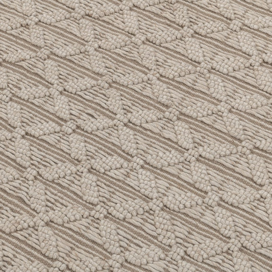 Villa by Classic Home - Portola 2x3 Wool Blend Hand Loomed Area Rug - Beige - 30091410 view 2