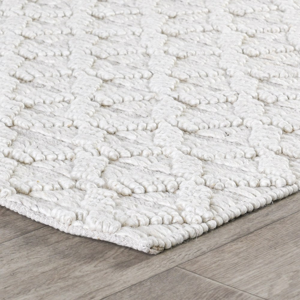 Villa by Classic Home - Portola 2x3 Wool Blend Hand Loomed Area Rug - Ivory - 30091400 view 2