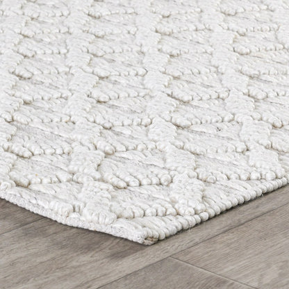 Villa by Classic Home - Portola 2x3 Wool Blend Hand Loomed Area Rug - Ivory - 30091400 view 2