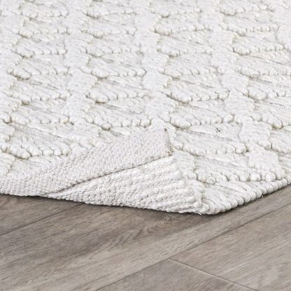 Villa by Classic Home - Portola 2x3 Wool Blend Hand Loomed Area Rug - Ivory - 30091400 view 3