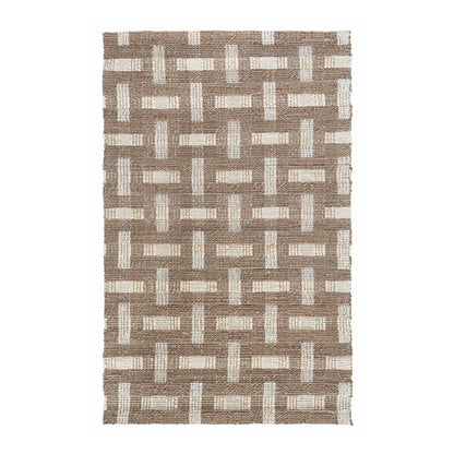 Villa by Classic Home - Preston 5x8 Handwoven Jute Area Rug - Beige - 30090944 view 1