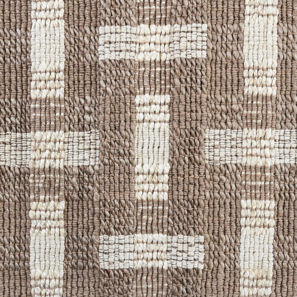 Villa by Classic Home - Preston 5x8 Handwoven Jute Area Rug - Beige - 30090944 view 4