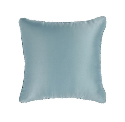 Villa by Classic Home - Prism 22in Performance Outdoor Throw Pillow, Blue   - Blue - VO60004 veiw 5