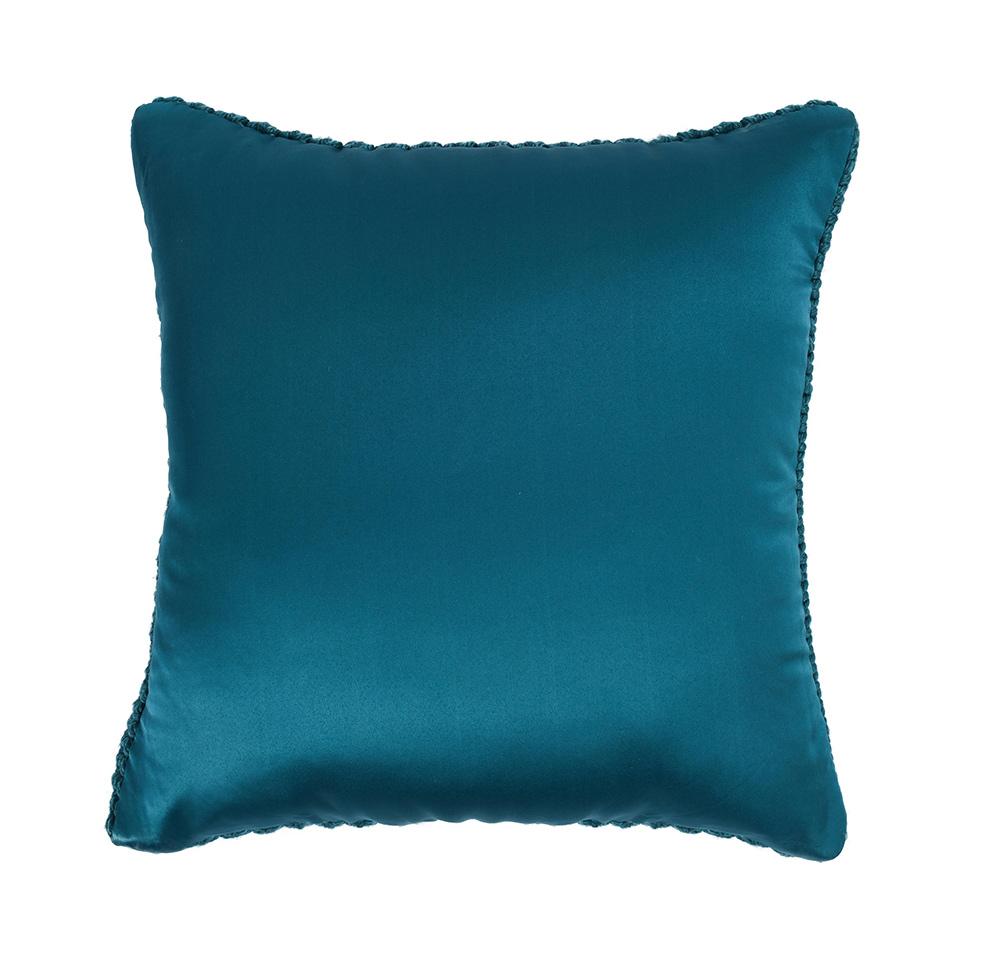 Villa by Classic Home - Prism 22x22 Woven Fabric Throw Pillow - Blue - VO60005 veiw 2