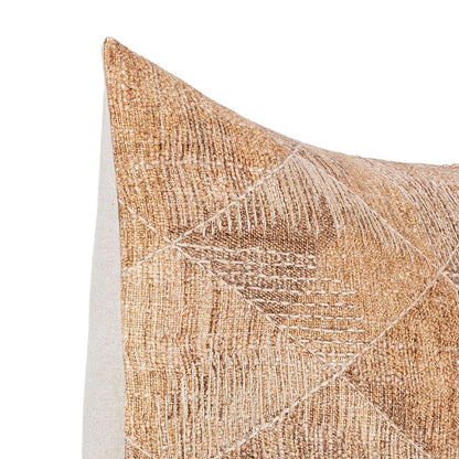Villa by Classic Home - Rev 22x22 Throw Pillow - Caramel - V320063 view 4