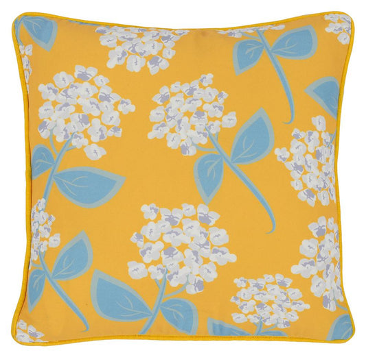 Villa by Classic Home - Rosewell 18x18 Fabric Throw Pillow - Yellow - VO20024 veiw 2