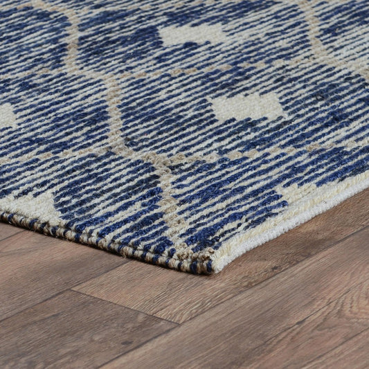 Villa by Classic Home - Rustica 6x9 Handwoven Area Rug - Indigo - 30045147 view 2