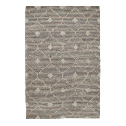 Villa by Classic Home - Rustica 6x9 Handwoven Area Rug - Stone Gray - 30065727 view 1
