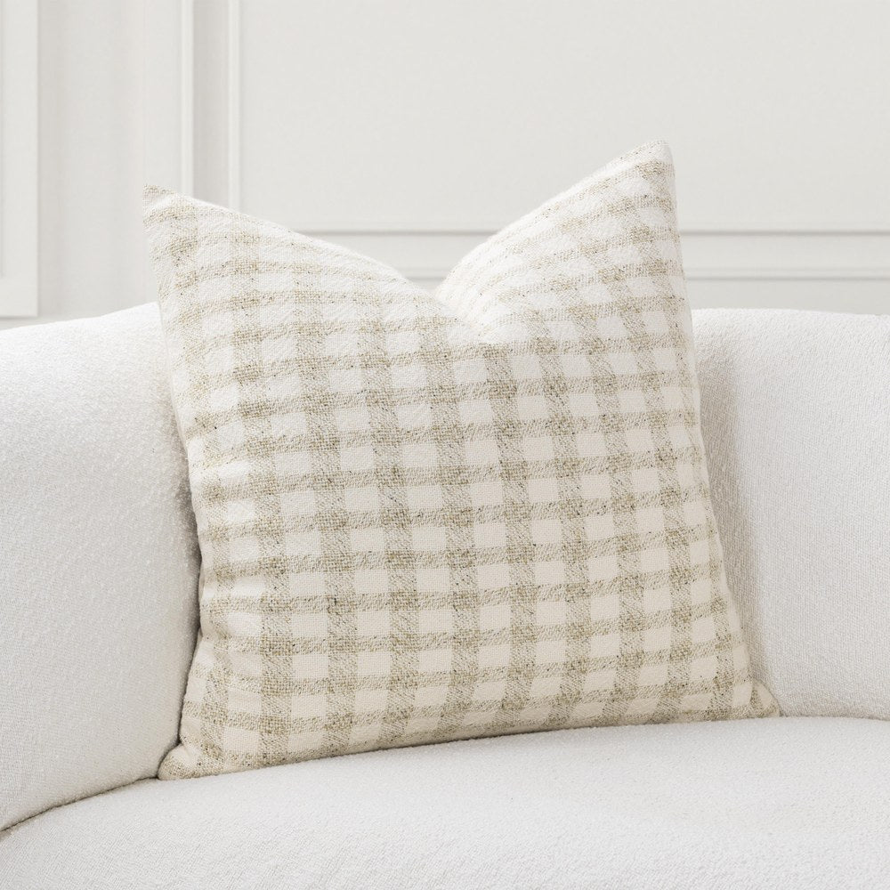 Villa by Classic Home - Sari 26x26 Throw Pillow - Beige - V340004 view 3