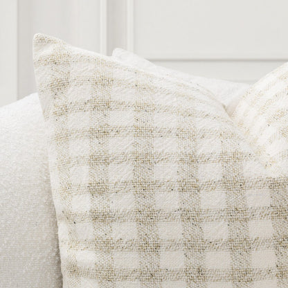 Villa by Classic Home - Sari 26x26 Throw Pillow - Beige - V340004 view 4
