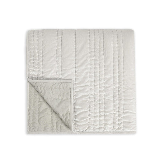 Villa by Classic Home - Seville 4-Piece King Quilt Set - Oyster Gray - BEDQ361K view 1