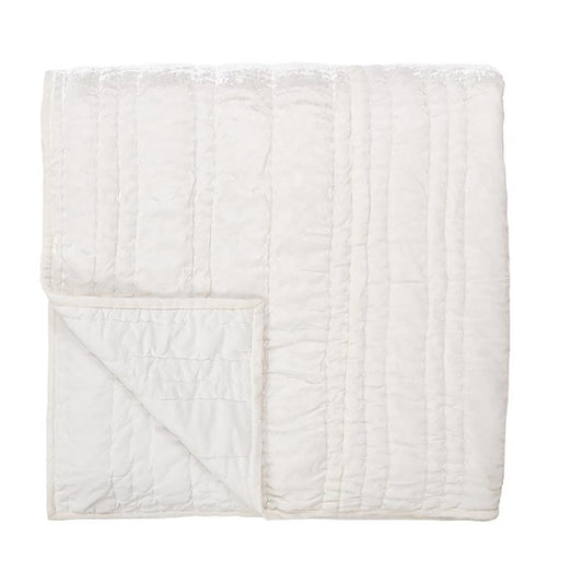Villa by Classic Home - Seville 4-Piece King Quilt Set - White - BEDQ541K view 1