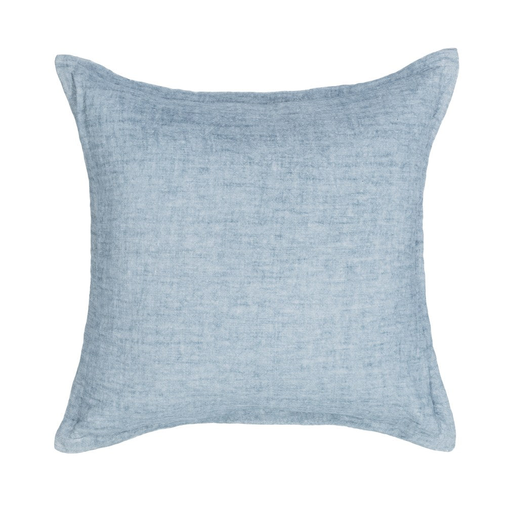 Villa by Classic Home - Solstice 22x22 Throw Pillow - Chambray Blue - V310051 view 1
