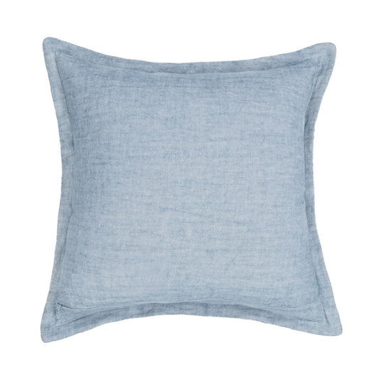 Villa by Classic Home - Solstice 22x22 Throw Pillow - Chambray Blue - V310051 view 2