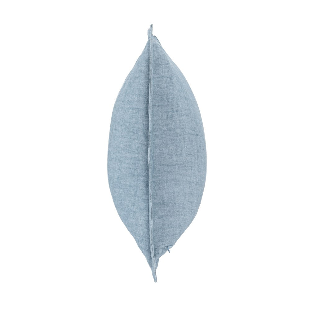 Villa by Classic Home - Solstice 22x22 Throw Pillow - Chambray Blue - V310051 view 5