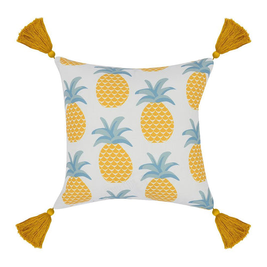 Villa by Classic Home - Sonoma 18x18 Performance Fabric Throw Pillow - Yellow - VO20029 veiw 1