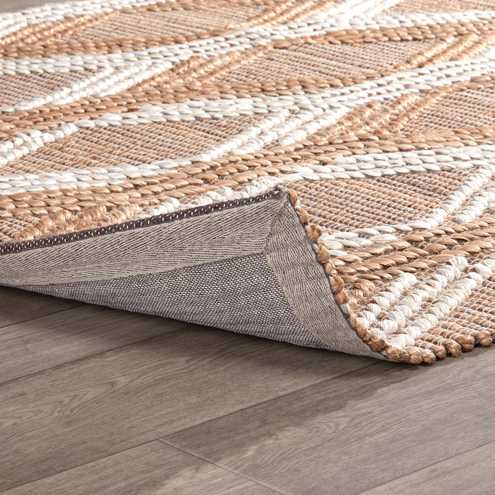Villa by Classic Home - Sylmar Jute Blend Decorative Rug - Natural, Ivory - 30091500 veiw 3